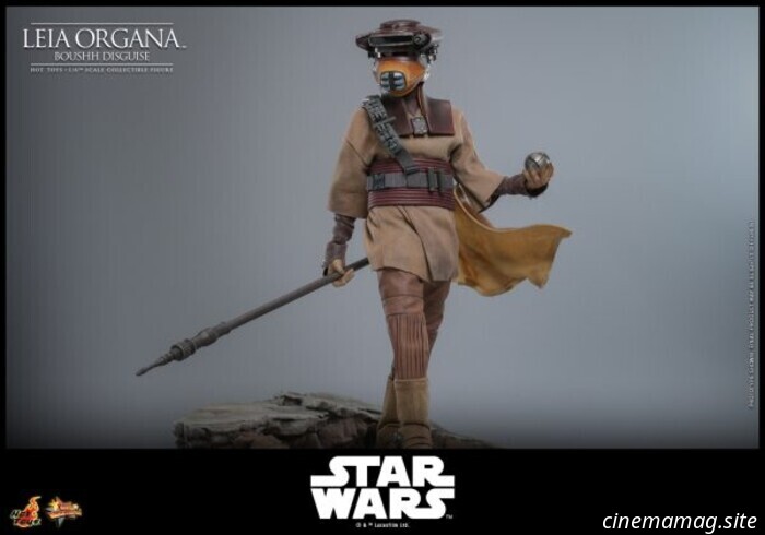 Leia Organa (travestimento da Boushh) — figura in scala 1/6 di Star Wars svelata da Hot Toys