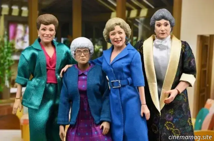 NECA celebra el 40.º aniversario de The Golden Girls con un pack de cuatro figuras de acción