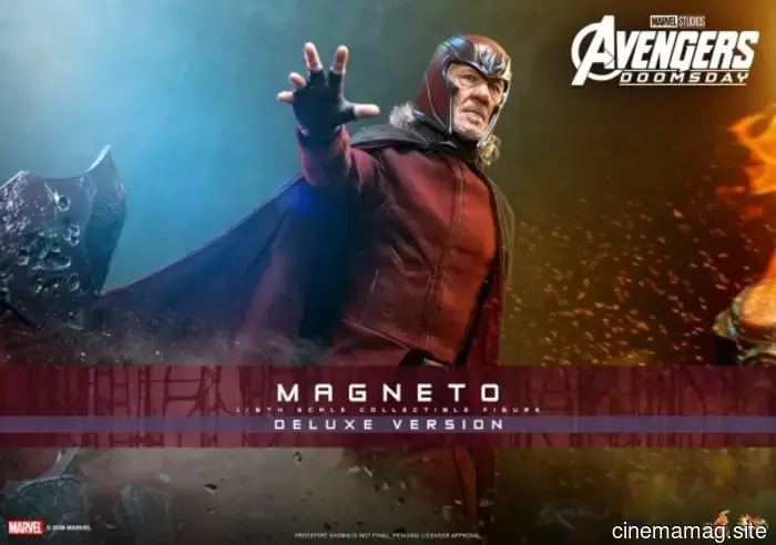 Hot Toys introduces the sixth scale figure of Magneto from Avengers: Doomsday.