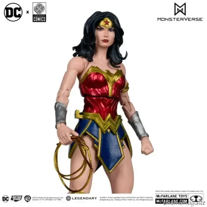 Il 2-pack McFarlane DC Multiverse Wonder Woman vs. Godzilla è stato ufficialmente svelato