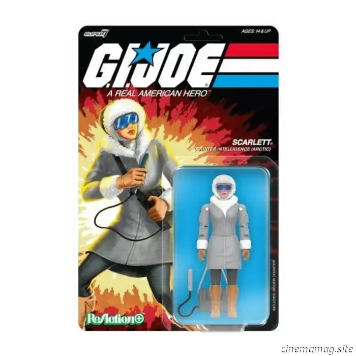 Super7 G.I. Joe Reaction+ Series Wave 6 incorpora a Cobra Commander, Snake Eyes, Scarlett y Mara