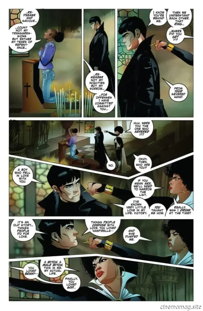 Dynamite Entertainment выпускает Vampirella №6 в среду, и вы можете ознакомиться с официальным превью ниже, чтобы получить предварительный взгляд… В мрачном будущем Вампирелла правит миром…