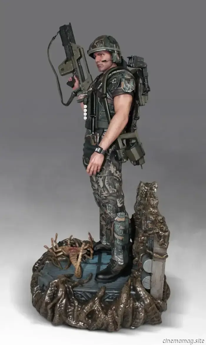 Hollywood Collectibles Group presenta la estatua a escala real del cabo Hicks de Aliens