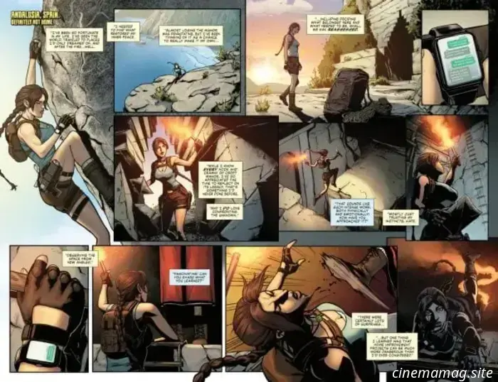 Vista previa del cómic – Tomb Raider: Artefactos sagrados #1