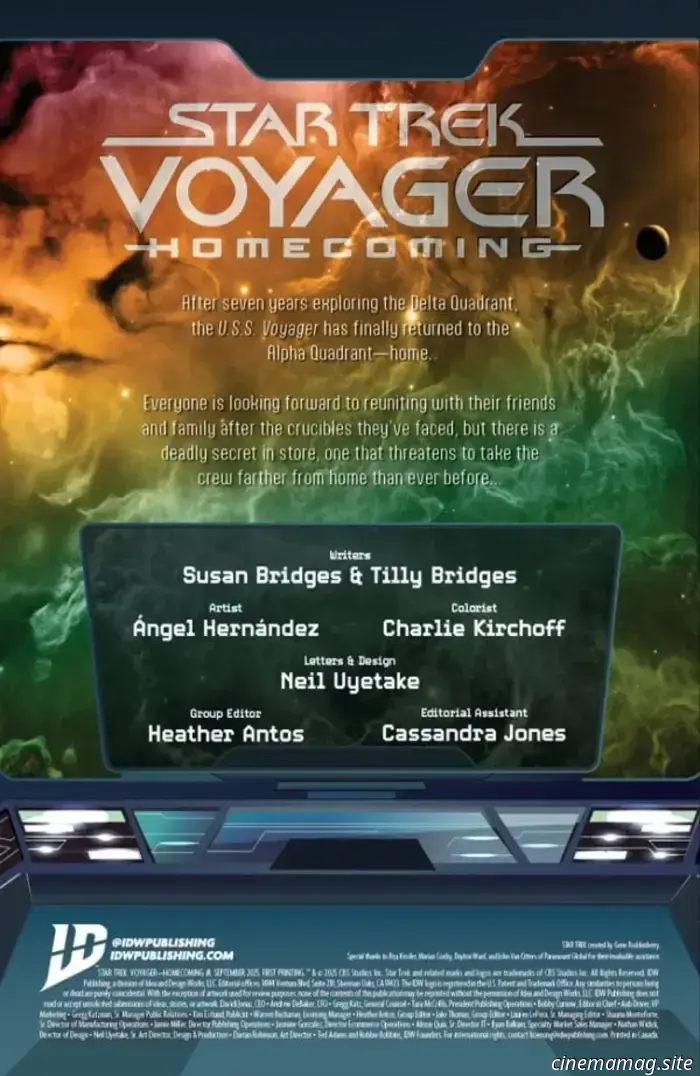 Star Trek: Voyager - Ritorno a casa n. 1 - Anteprima del fumetto