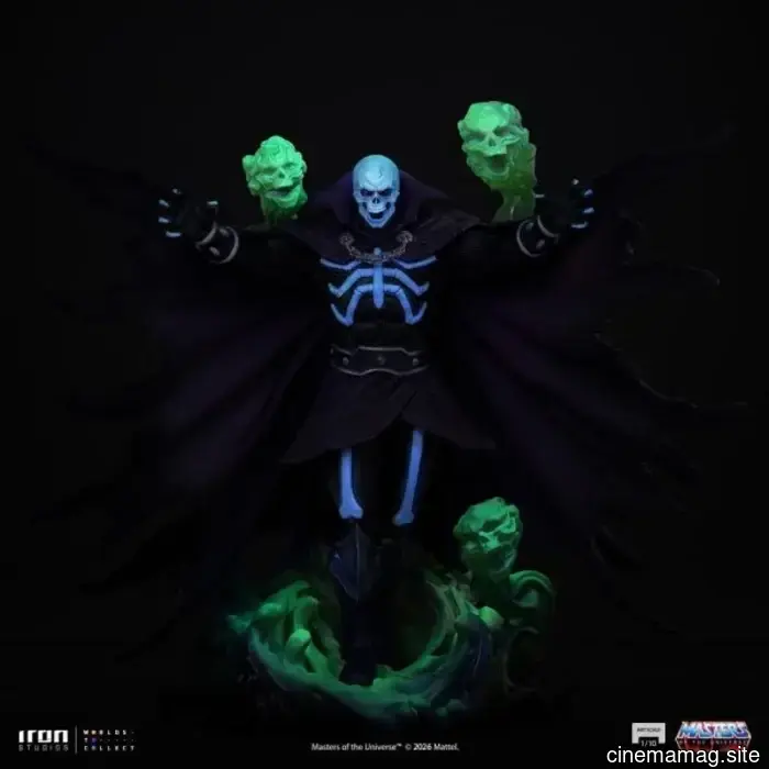 Scare Glow se une a la colección Masters of the Universe de Iron Studios con una estatua coleccionable.