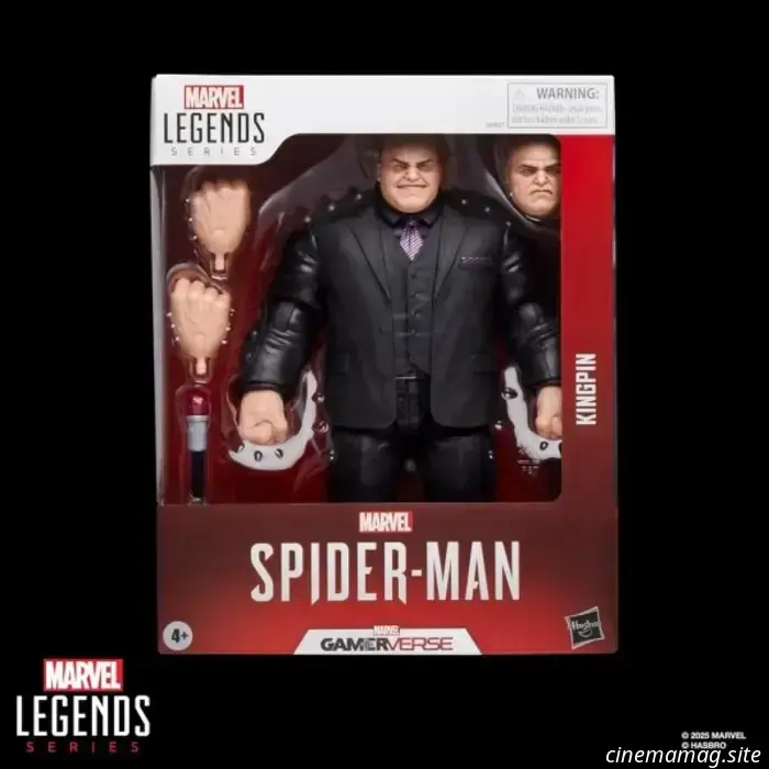 Hasbro has revealed the Gamerverse Kingpin action figure from the Marvel Legends Series.