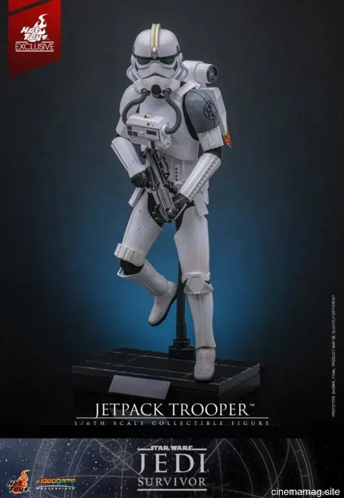 Star Wars Jedi: Survivor figura del Jetpack Trooper svelata da Hot Toys