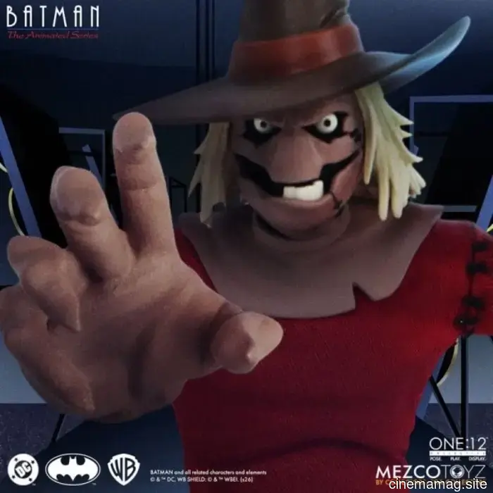 Пугало присоединяется к коллекции One:12 от Mezco Toyz по мотивам «Бэтмен: Мультсериал» с новой фигуркой