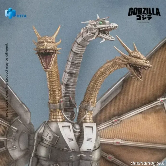Hiya Toys has released the Mecha King Ghidorah figure from the Exquisite Basic Series, based on Godzilla vs. King Ghidorah.