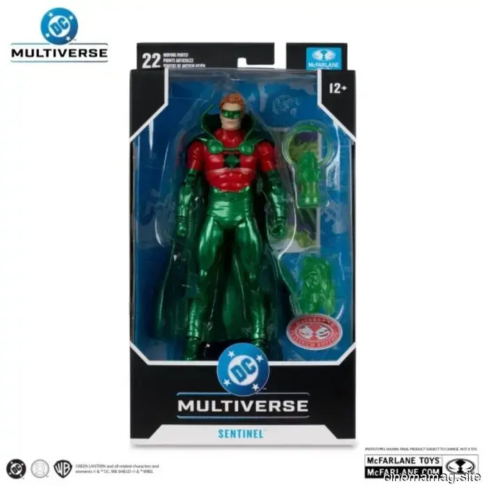 McFarlane svela nuove figure del DC Multiverse per Sinestro, Brainiac, Black Adam, Black Mask, Sentinel e Kid Flash