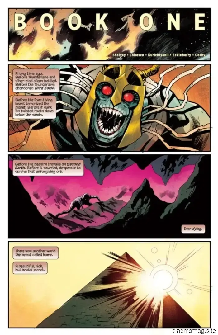 Vista previa del cómic – Mumm-Ra el Eternamente Vivo #1