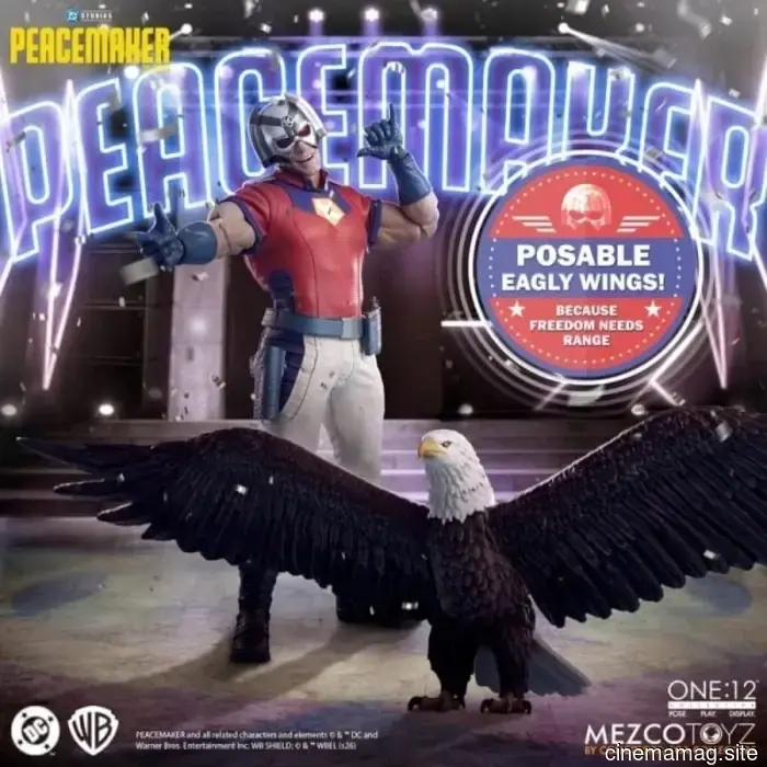 Peacemaker e Eagly si uniscono al One: 12 Collective con il nuovo set di figure di Mezco Toyz