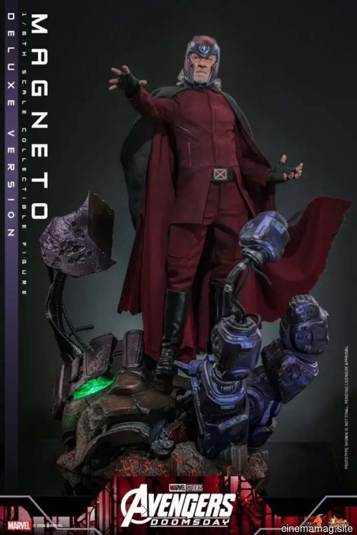 Hot Toys introduces the sixth scale figure of Magneto from Avengers: Doomsday.