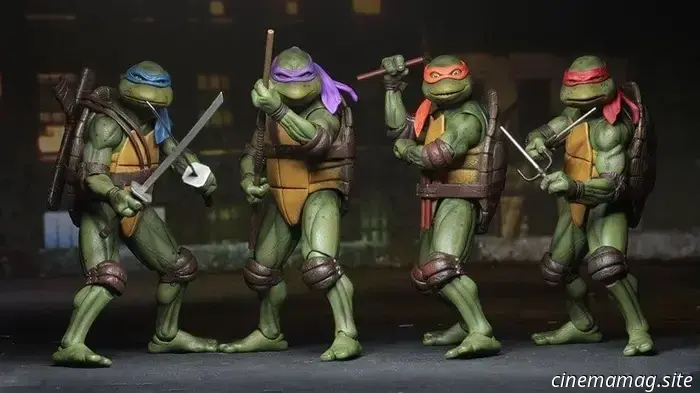 NECA запускает фигурки к 35-й годовщине фильма «Черепашки-ниндзя»