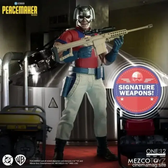 Peacemaker e Eagly si uniscono al One: 12 Collective con il nuovo set di figure di Mezco Toyz