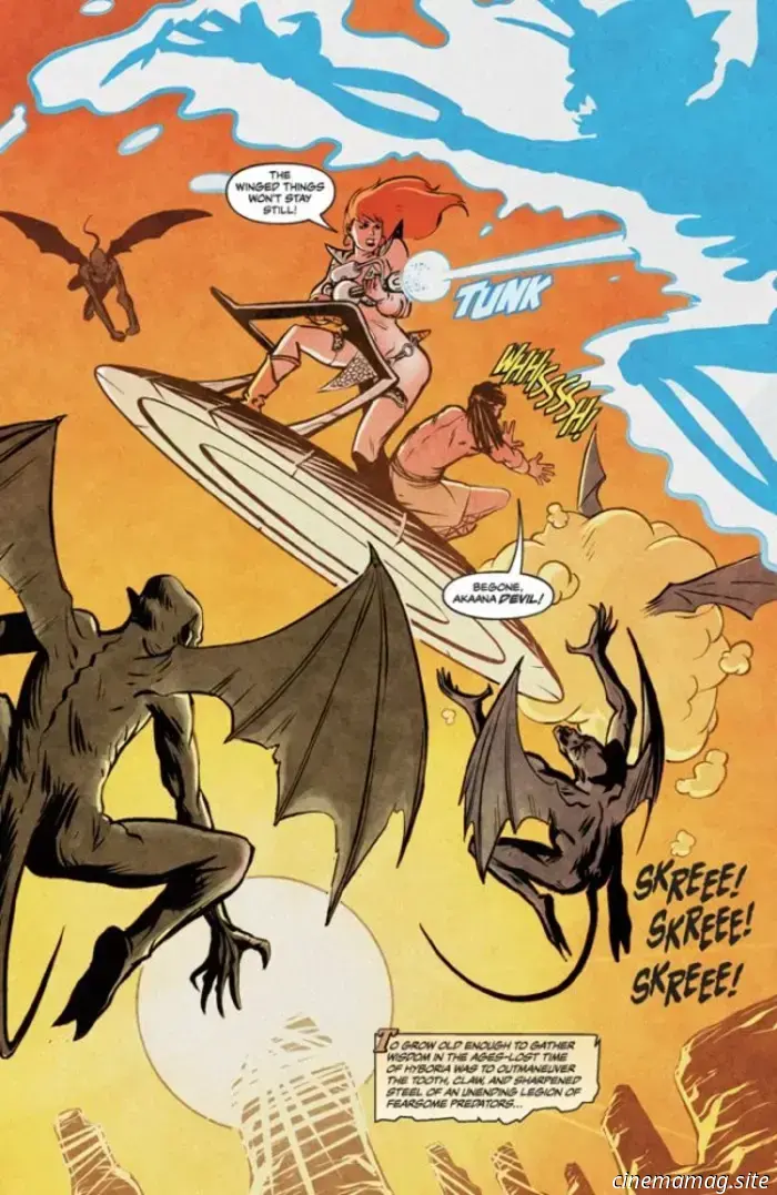 Red Sonja Attacks Mars #2-Anteprima del fumetto