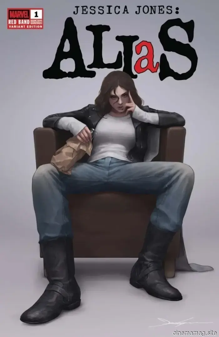 Jessica Jones makes her comeback in the preview for Marvel’s Alias: Red Band #1.
