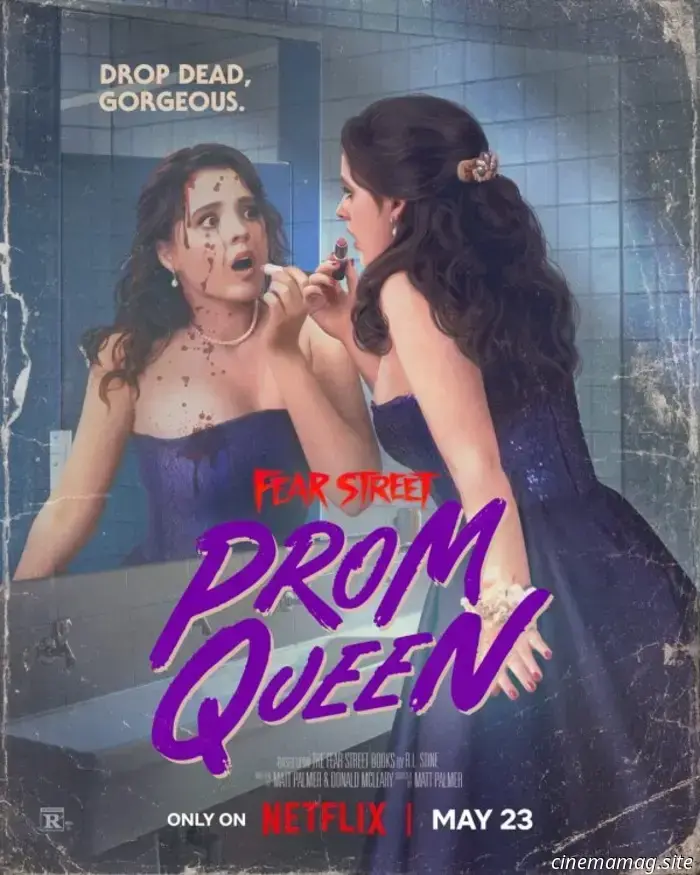 I poster di Fear Street: Prom Queen rendono omaggio alla copertina del libro di R. L. Stine