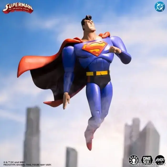 Mondo svela l'action figure in scala 1/6 di Superman: The Animated Series