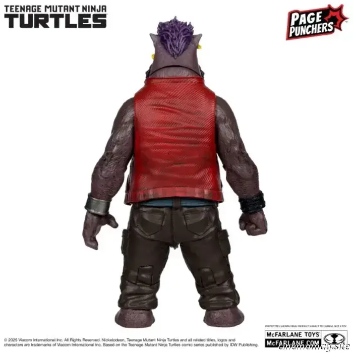 McFarlane Toys has revealed new Teenage Mutant Ninja Turtles Page Punchers figures.