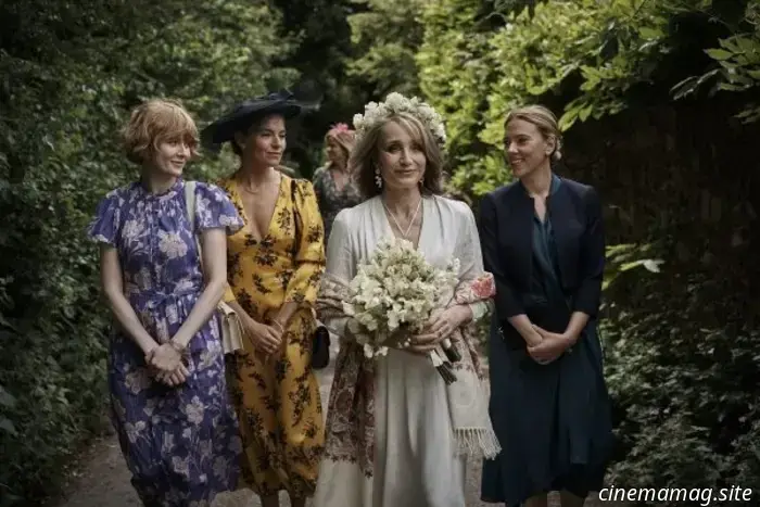 Scarlett Johansson, Sienna Miller, and Emily Beecham feature in the trailer for the drama directed by Kristin Scott Thomas, titled My Mother's Wedding.