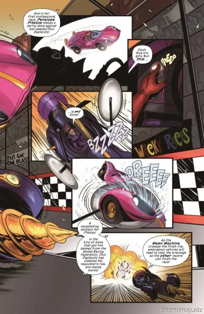 Gigante-Size Wacky Races ottiene un primo sguardo anteprima da Dynamite Entertainment