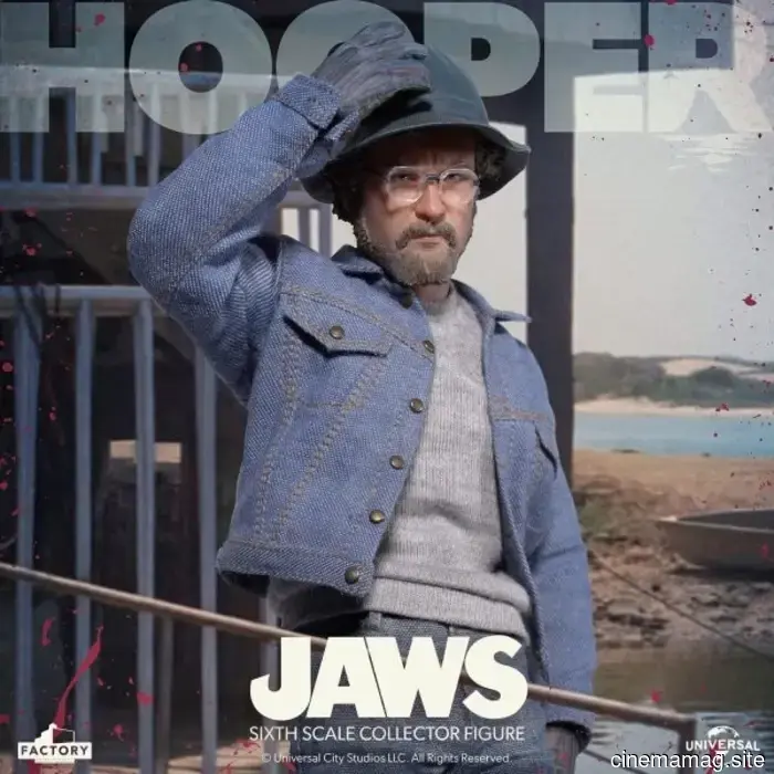Quint e Hooper, figure in scala sei di Jaws svelate da Factory Entertainment