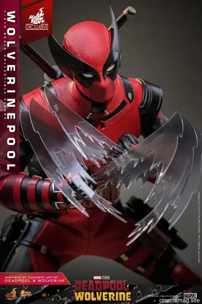 Wolverinepool se une a la colección de Deadpool y Wolverine de Hot Toys con una figura de sexta escala.