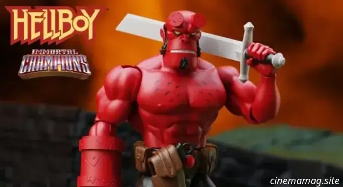 Hellboy becomes part of Boss Fight Studio's Immortal Champions action figure series.