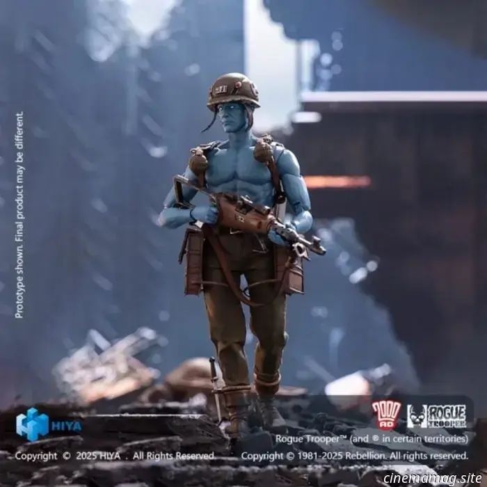Hiya Toys aggiunge Rogue Trooper alla sua linea di action figure Exquisite Super Series.