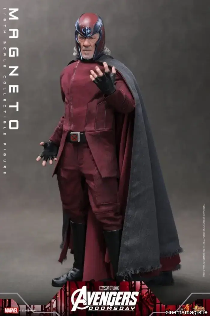 Hot Toys introduces the sixth scale figure of Magneto from Avengers: Doomsday.