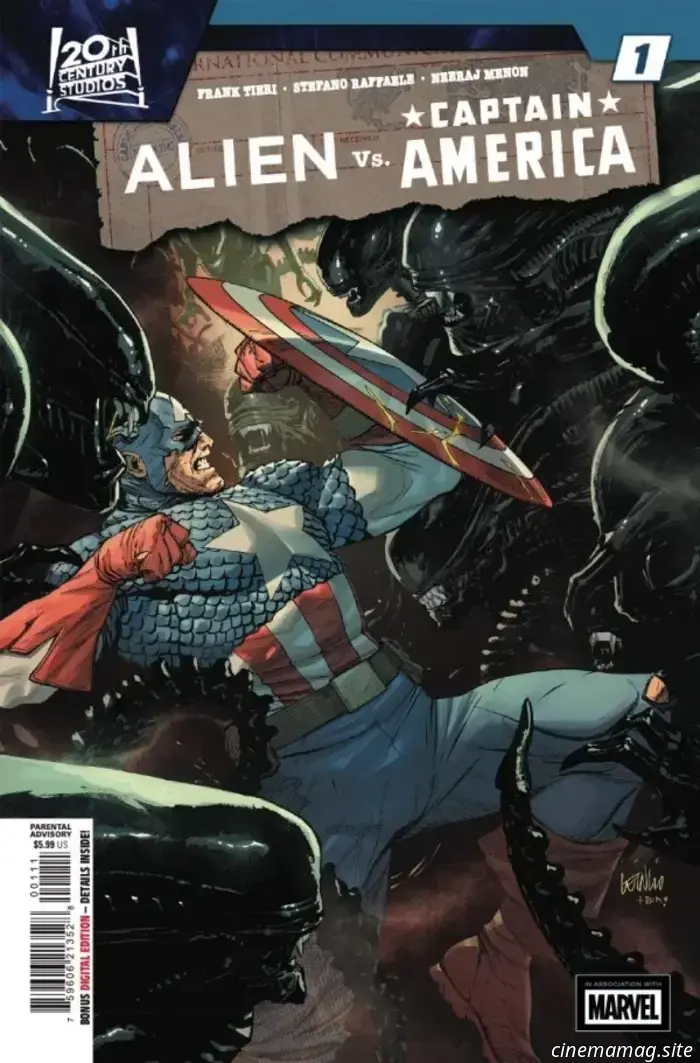 Comic Book Sneak Peek – Alien vs. Captain America #1