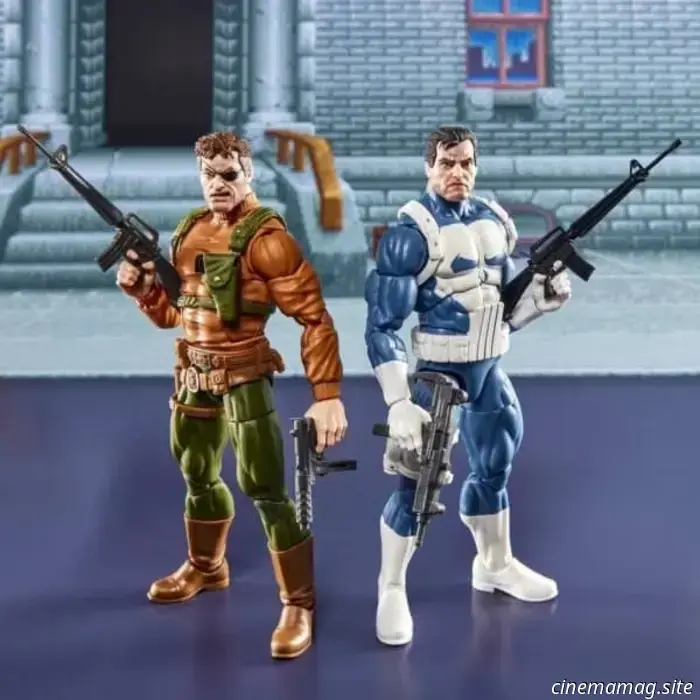 Hasbro has officially revealed the Punisher and Nick Fury Marvel Legends Series Gamerverse 2-pack.