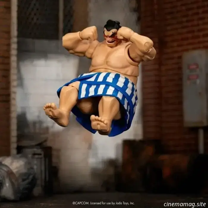 E. Honda se une a la línea de figuras de acción Ultra Street Fighter II de Jada Toys