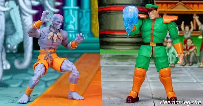 Jada Toys is set to bring their Ultra Street Fighter II Player 2 figures of M. Bison and Dhalsim to Comic-Con.