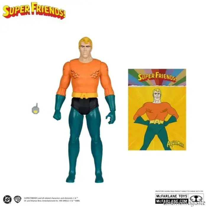 La linea di action figure retrò DC Super Friends di McFarlane aggiunge Bizarro Batman, Brainiac, i Wonder Twins e altro