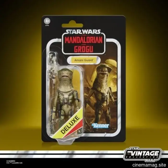 Мандалорец и Аманийская гвардия Грогу присоединяются к коллекции Hasbro Star Wars: Vintage с новой фигуркой