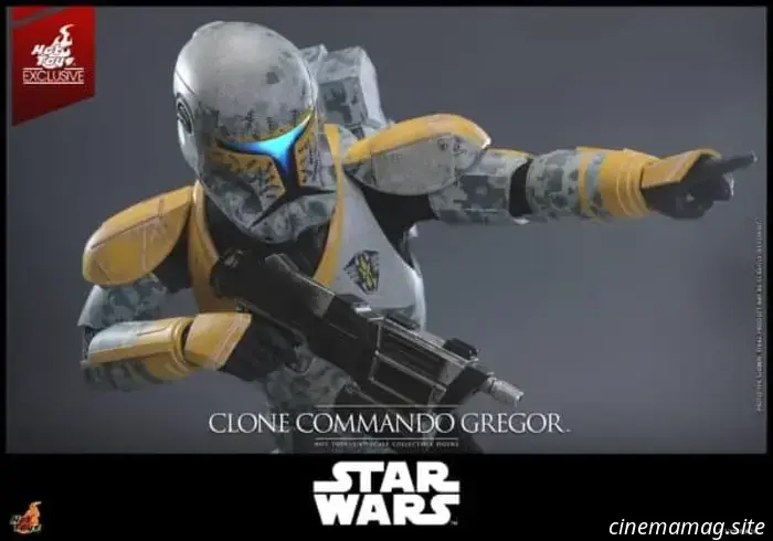 Clone Commando Gregor becomes part of Hot Toys' sixth scale action figure lineup from Star Wars.