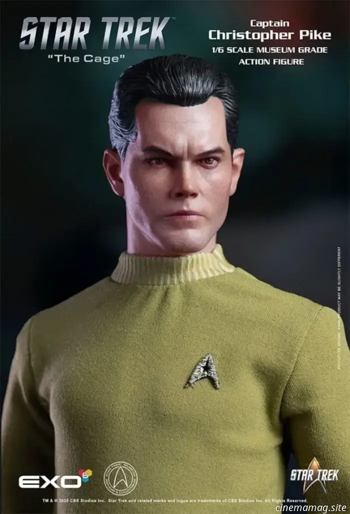 Il capitano Christopher Pike, protagonista di Star Trek "The Cage", svelato da EXO-6