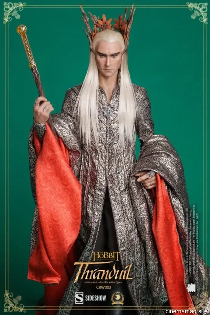 Asmus Toys presenta la figura coleccionable de Thranduil de Lee Pace de El Hobbit.