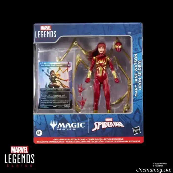 Spider-Man incontra Magic: The Gathering con le nuove action figures della Marvel Legends Series di Hasbro