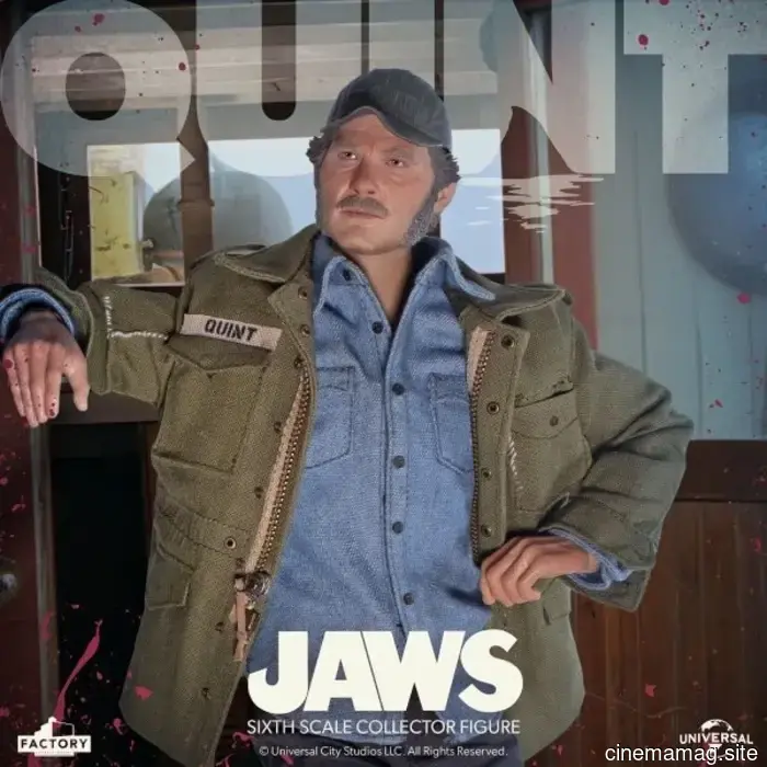 Quint e Hooper, figure in scala sei di Jaws svelate da Factory Entertainment