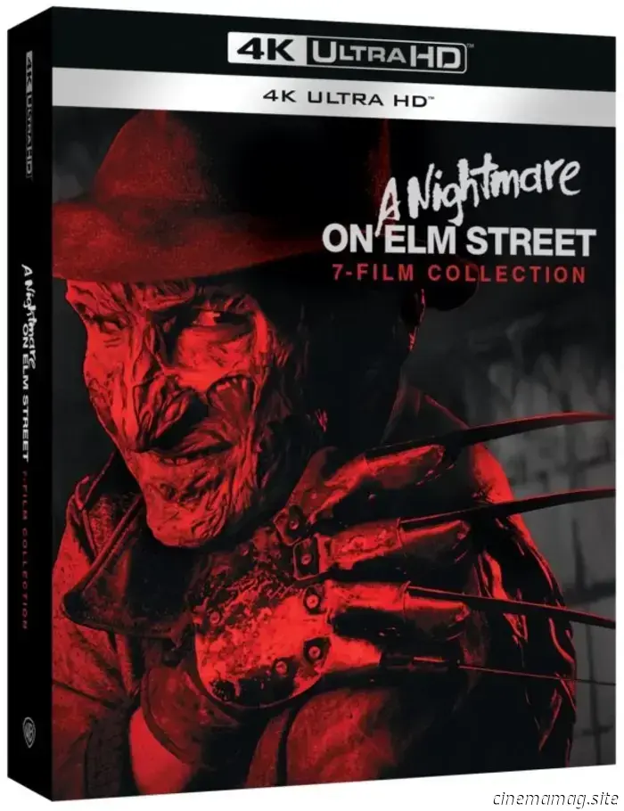 In arrivo in ottobre il cofanetto 4K Ultra HD della collezione di 7 film di A Nightmare on Elm Street.