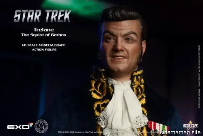 Trelane si unisce alla collezione di action figure in scala sei di Star Trek di EXO-6
