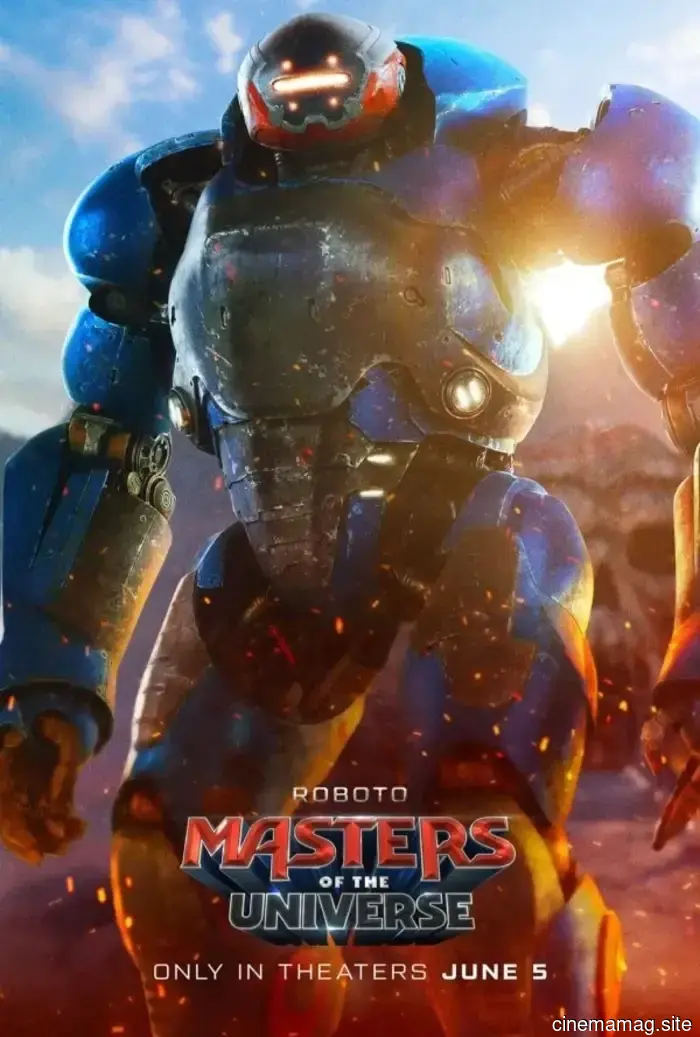 Character posters for Masters of the Universe highlight the movie's heroes and villains.