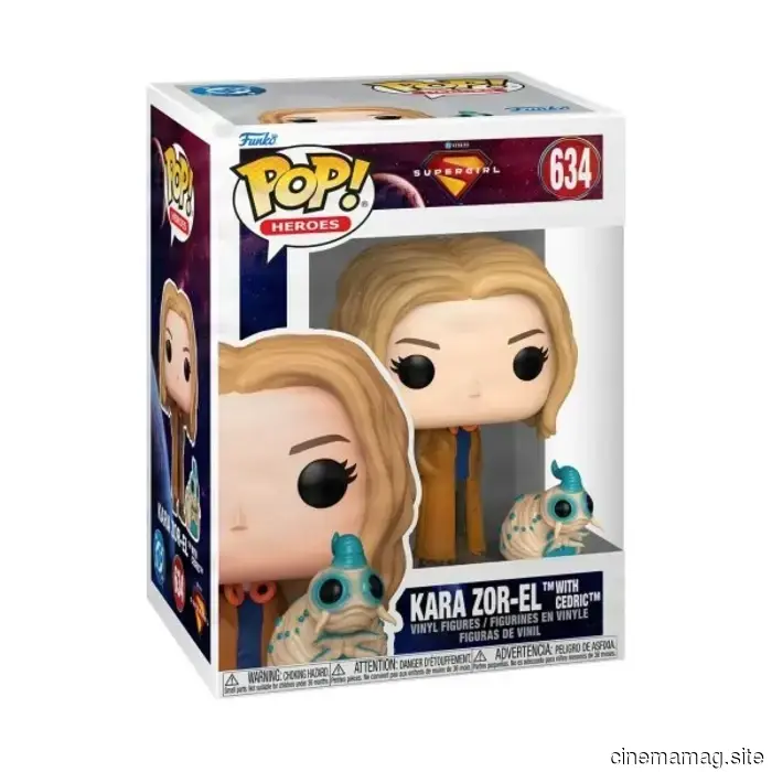 Funko launches Supergirl movie Pop! Vinyl figures.
