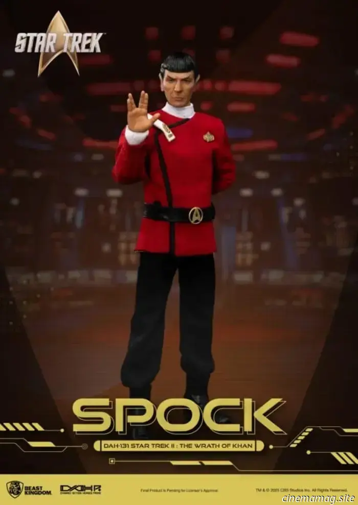 Спок и Пикар присоединяются к линейке динамичных фигурок Beast Kingdom Star Trek Dynamic 8ction Heroes.