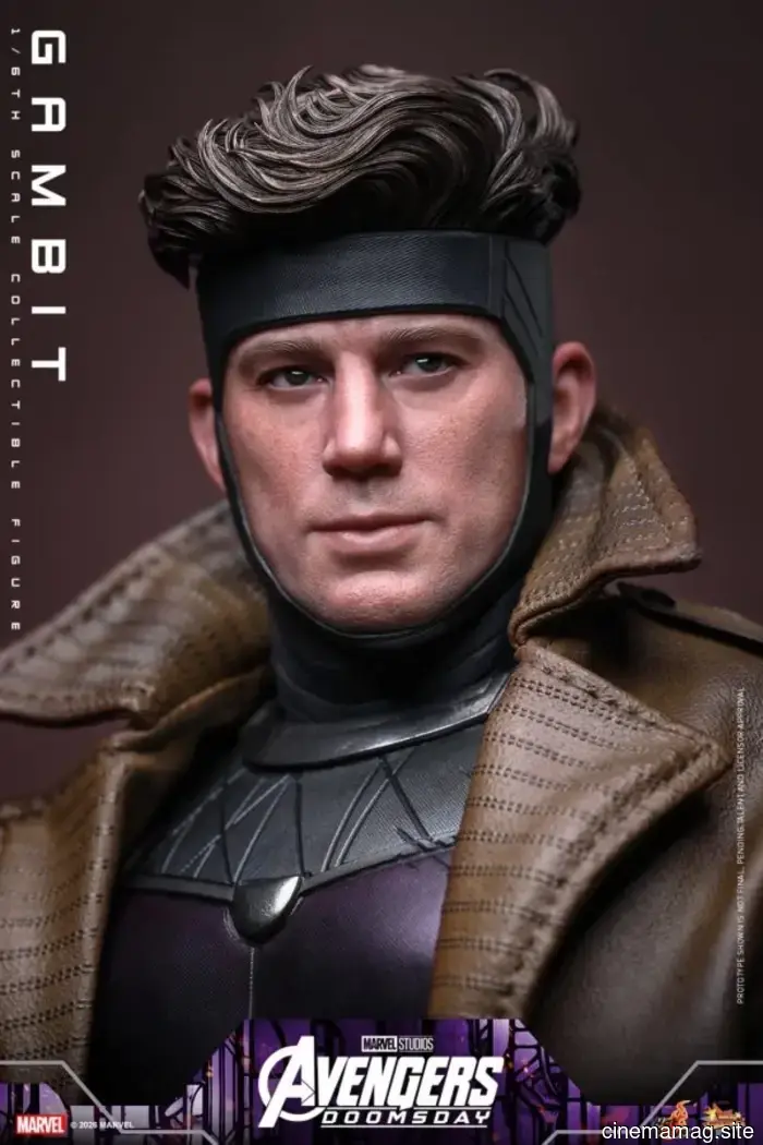Channing Tatum's Gambit is now part of Hot Toys' sixth scale action figure collection based on Avengers: Doomsday.