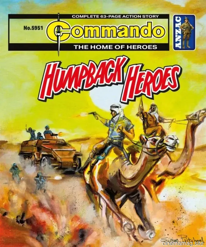 The most recent Commando Comics honor Australian and New Zealand troops this ANZAC Day.